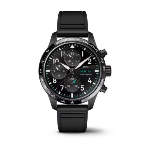IWC Pilot's Watch Performance Chronograph Ceratanium / Black / Rubber IW3883-06