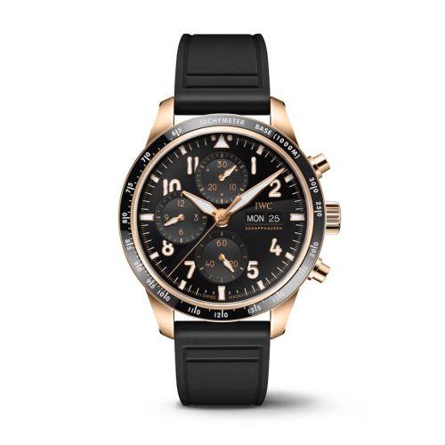 IWC Pilot's Watch Performance Chronograph Red Gold / Black IW3883-09