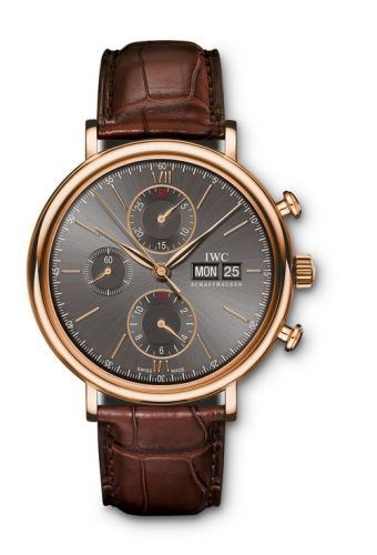 IWC Portofino Chronograph Red Gold / Grey IW3910-21