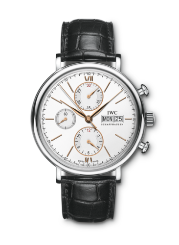 IWC Portofino Chronograph Stainless Steel / Silver IW3910-22