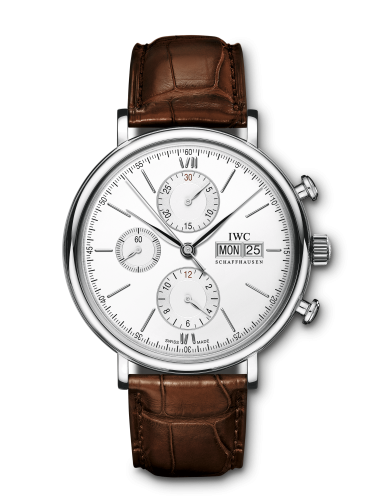 IWC Portofino Chronograph Stainless Steel / Silver IW3910-27