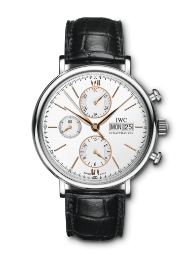 IWC Portofino Chronograph Stainless Steel / Silver IW3910-31