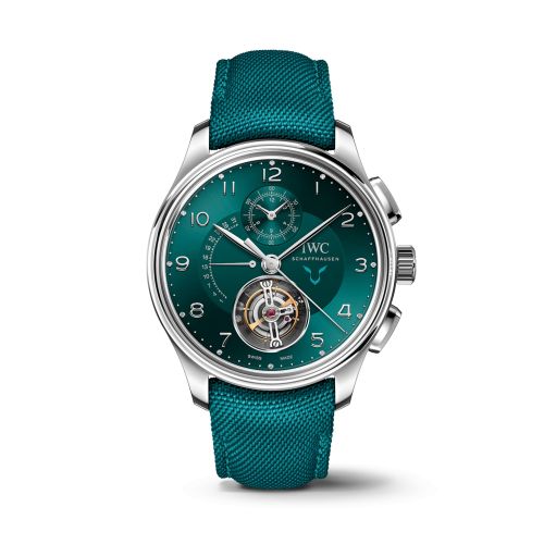 IWC Portugieser Tourbillon Rétrograde Chronograph Lewis Hamilton IW3940-08