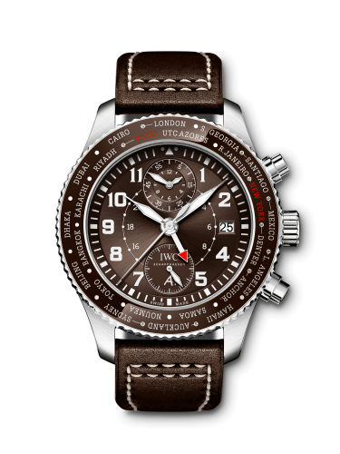 IWC Pilot’s Watch Timezoner Chronograph 80 Years Flight to New York IW3950-03