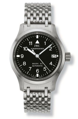 IWC Lady Pilot's Watch Mark XII Stainless Steel / Black / Bracelet IW4421-02