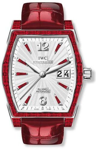 IWC Da Vinci Automatic Midsize White Gold / Ruby / Silver IW4523-33