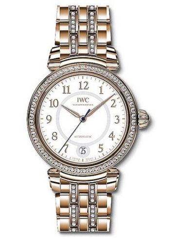 IWC Da Vinci 36 Automatic Red Gold / Diamond / Silver / Bracelet IW4583-15