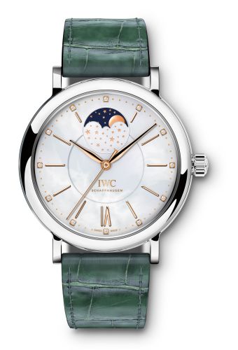 IWC Portofino Automatic Moon Phase 37 Stainless Steel / MOP IW4590-07
