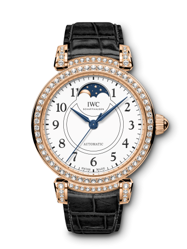 IWC Da Vinci 36 Moonphase "150 Years" Red Gold / Diamond / White IW4593-04