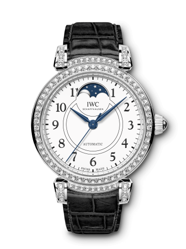 IWC Da Vinci 36 Moonphase "150 Years" White Gold / Diamond / White IW4593-09