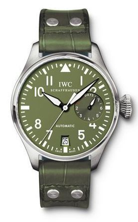 IWC Big Pilot Stainless Steel / Green / Zegg & Cerlati IW5004-07