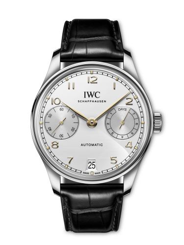 IWC Portugieser Automatic 42 Stainless Steel / Silver IW5017-01