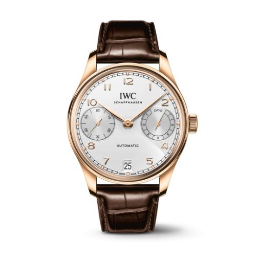 IWC Portugieser Automatic 42 Rose Gold / Silver IW5017-06