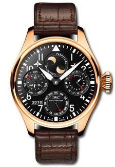 IWC Big Pilot Perpetual Calendar Red Gold / Black / Buenos Aires Boutique Orsini IW5026-13