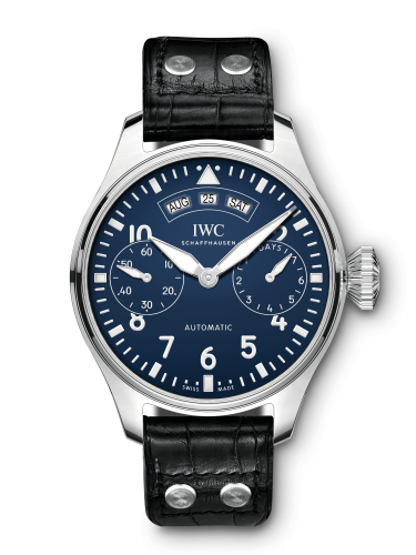 IWC Big Pilot’s Watch Annual Calendar "150 Years" Stainless Steel / Blue IW5027-08