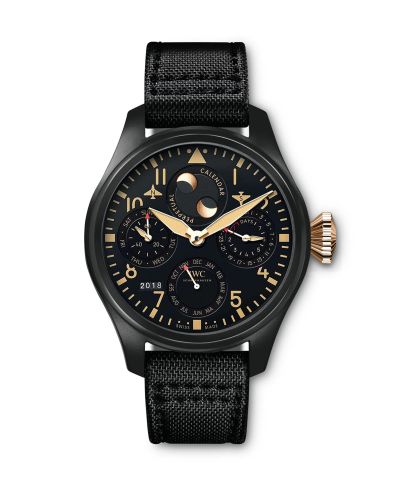 IWC Big Pilot Perpetual Calendar Top Gun Lewis Hamilton IW5029-08