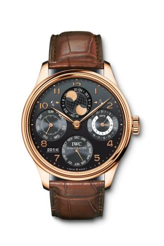 IWC Portugieser Perpetual Calendar 5032 Red Gold / Black IW5032-02