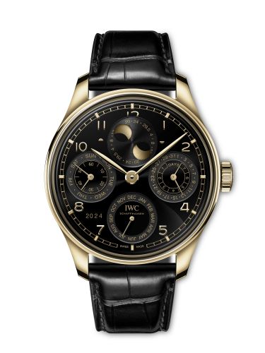 IWC Portugieser Perpetual Calendar 44 Armor Gold / Black IW5037-02