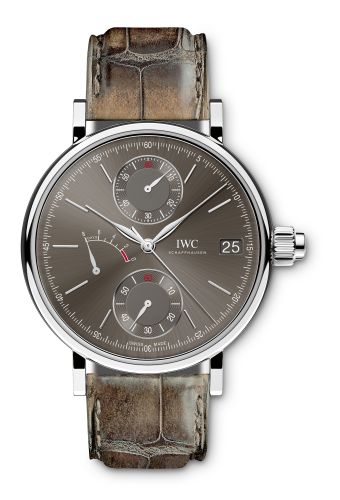 IWC Portofino Hand-Wound Monopusher White Gold / Slate IW5151-03