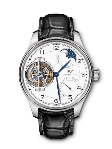 IWC Portugieser Constant-Force Tourbillon Edition “150 Years” Platinum / White IW5902-02