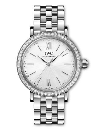 IWC Portofino 34 Stainless Steel - Diamond / Silver / Bracelet IW6576-01