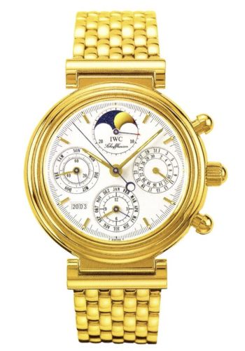 IWC Da Vinci Perpetual Yellow Gold / White / English / Bracelet IW9252-03