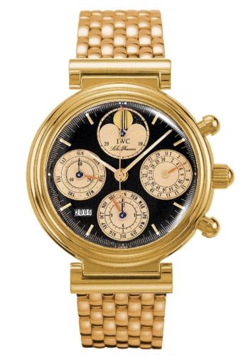 IWC Da Vinci Perpetual Red Gold / Black / Italian / Bracelet IW9252-10