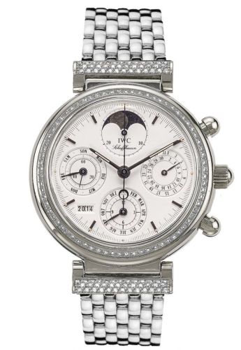 IWC Da Vinci Perpetual White Gold / Diamond / White / French IW9253-12
