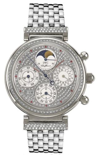 IWC Da Vinci Perpetual White Gold / Diamond / Paved / Italian IW9253-14