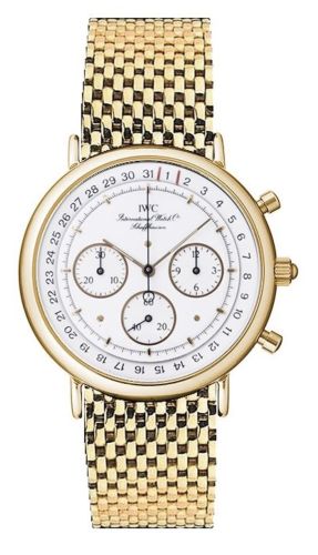 IWC Portofino Chronograph MecaQuartz Yellow Gold / White / Bracelet IW9531-01