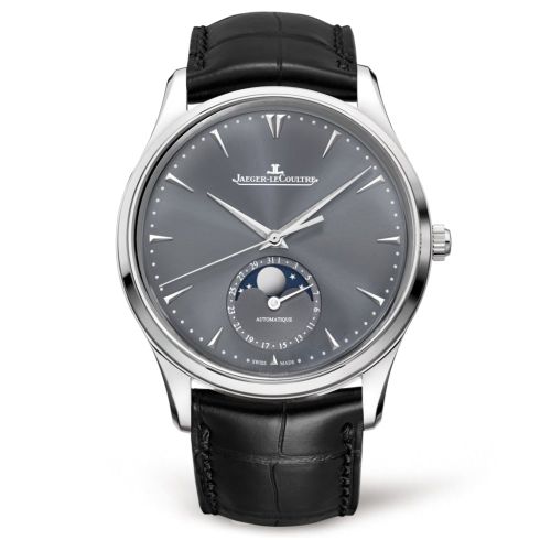 Jaeger-LeCoultre Master Ultra Thin Moon White Gold / Grey / Alligator 1363540