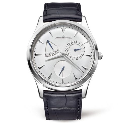 Jaeger-LeCoultre Master Ultra Thin Réserve de Marche Stainless Steel / Silver / Alligator 1378420