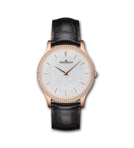 Jaeger-LeCoultre Master Ultra Thin Pink Gold Diamond 1452507
