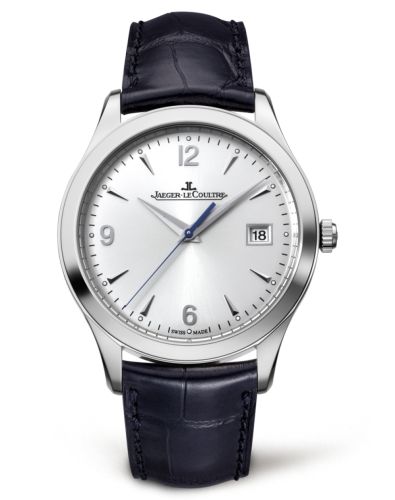 Jaeger-LeCoultre Master Control Date Stainless Steel / Silver / Alligator 1548420
