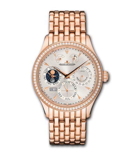 Jaeger-LeCoultre Master Eight Days Perpetual Pink Gold Diamond / Bracelet 1612103