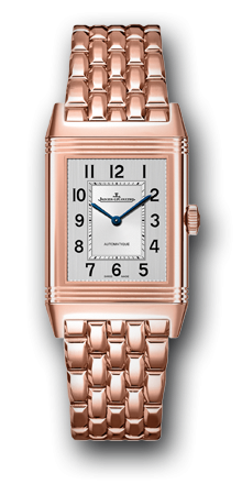 Jaeger-LeCoultre Reverso Classic Medium Duetto Pink Gold Bracelet 2572120