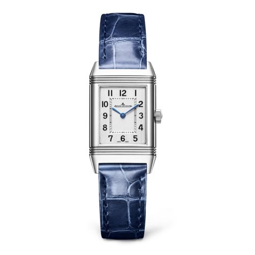 Jaeger-LeCoultre Reverso Classic Small Quartz Stainless Steel / Silver / Alligator 2618540