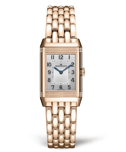 Jaeger-LeCoultre Reverso Classic Small Duetto Pink Gold / Silver / Bracelet 2662130