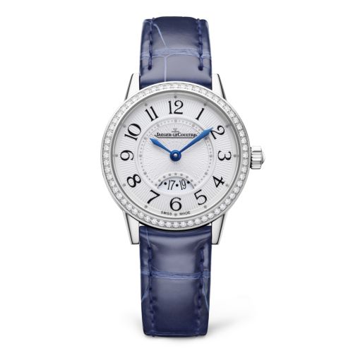 Jaeger-LeCoultre Rendez-Vous Date Small Quartz Stainless Steel - Diamond / Silver / Alligator 3408530