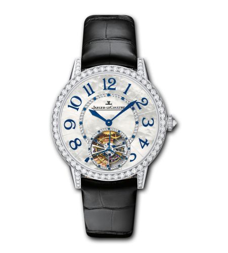 Jaeger-LeCoultre Rendez-Vous Tourbillon White Gold Mother of Pearl Blue 3413408