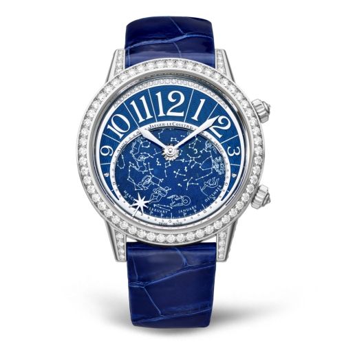 Jaeger-LeCoultre Rendez-Vous Celestial White Gold / Blue / Alligator 3483590