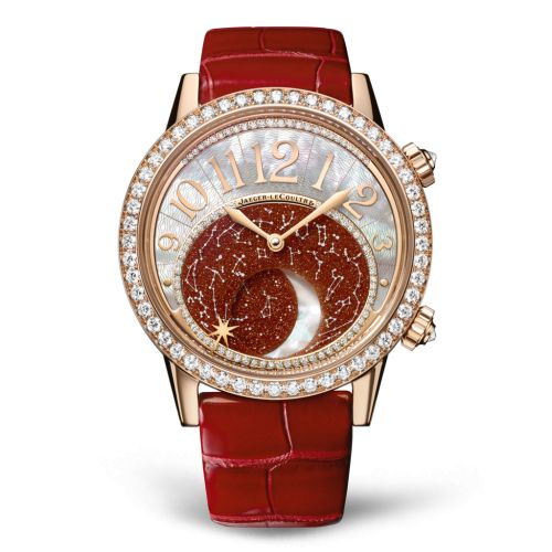 Jaeger-LeCoultre Rendez-Vous Moon Pink Gold - Diamond / MOP - Red Aventurine 3532490