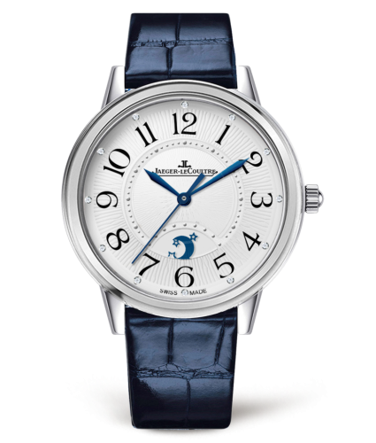 Jaeger-LeCoultre Rendez-Vous Night & Day Large Stainless Steel / Silver / Alligator 3618490