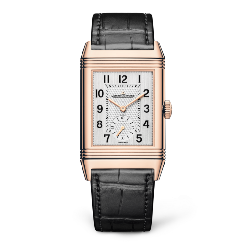 Jaeger-LeCoultre Reverso Classic Large Duoface Pink Gold / Silver / Alligator 3842520