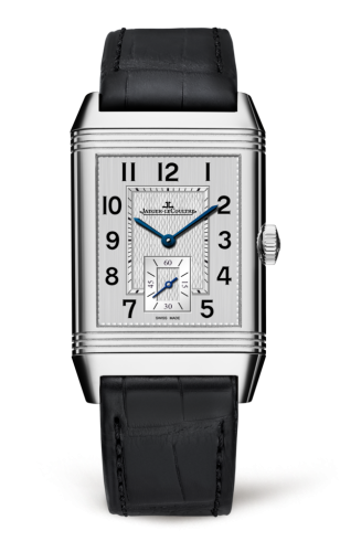 Jaeger-LeCoultre Reverso Classic Large Small Seconds Stainless Steel / Silver / Alligator 3858520