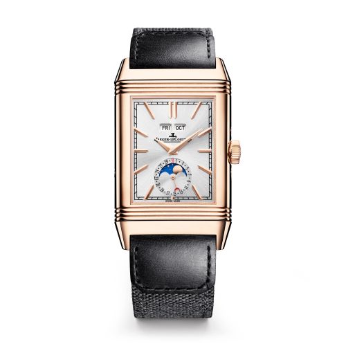 Jaeger-LeCoultre Reverso Tribute Duoface Calendar Pink Gold / Silver 3912530