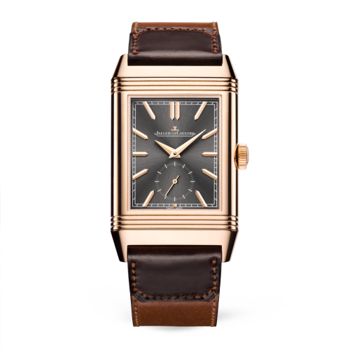 Jaeger-LeCoultre Reverso Tribute Duoface Rose Gold / Grey / Fagliano 396245J