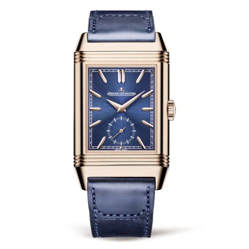 Jaeger-LeCoultre Reverso Tribute Duoface Fagliano Pink Gold / Blue 398258J