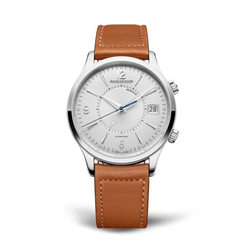 Jaeger-LeCoultre Master Control Memovox Stainless Steel / Silver / Calf 411842J