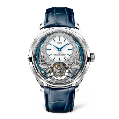 Jaeger-LeCoultre Master Grande Tradition Gyrotourbillon Westminster Perpetual White Gold / Silver 5253420